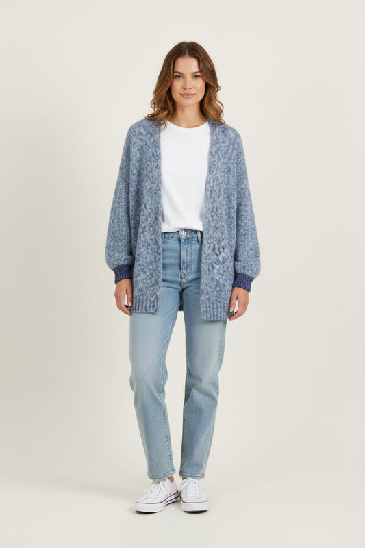 Cardigan Bleu - Taille M/38