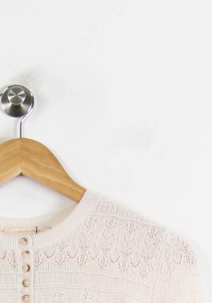 Cardigan Blanc - Taille M/38
