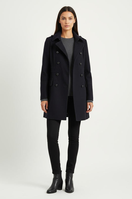 Caban Bleu - Taille XS/34