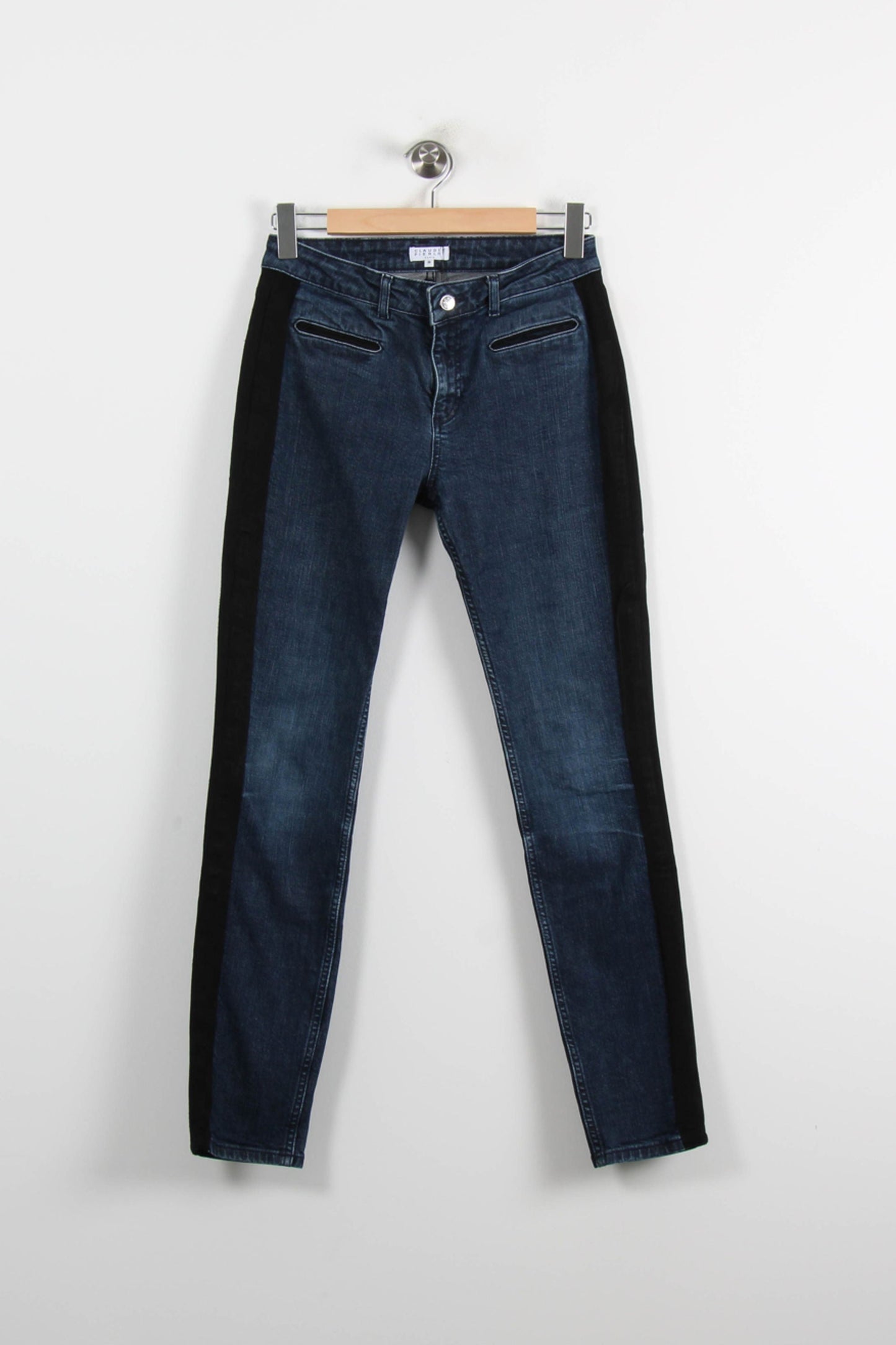 Jean Skinny Bleu et Noir - Taille M/38