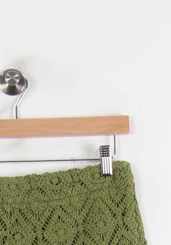 Short et Dentelle Verte - Taille M/38