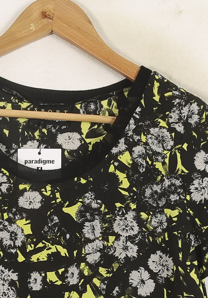 Tee-shirt Noir et Jaune - Taille S/36