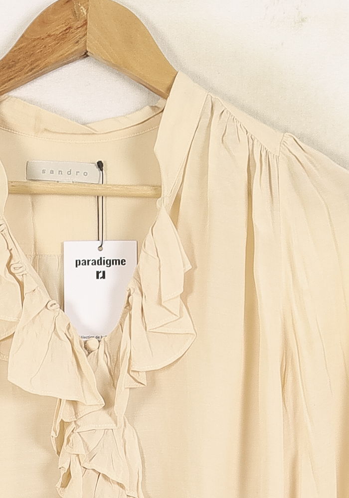 Blouse Beige - Taille S/36
