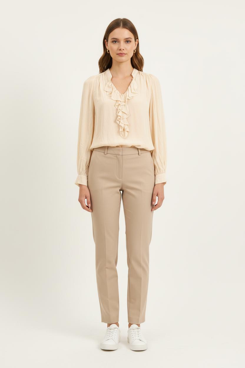 Blouse Beige - Taille S/36