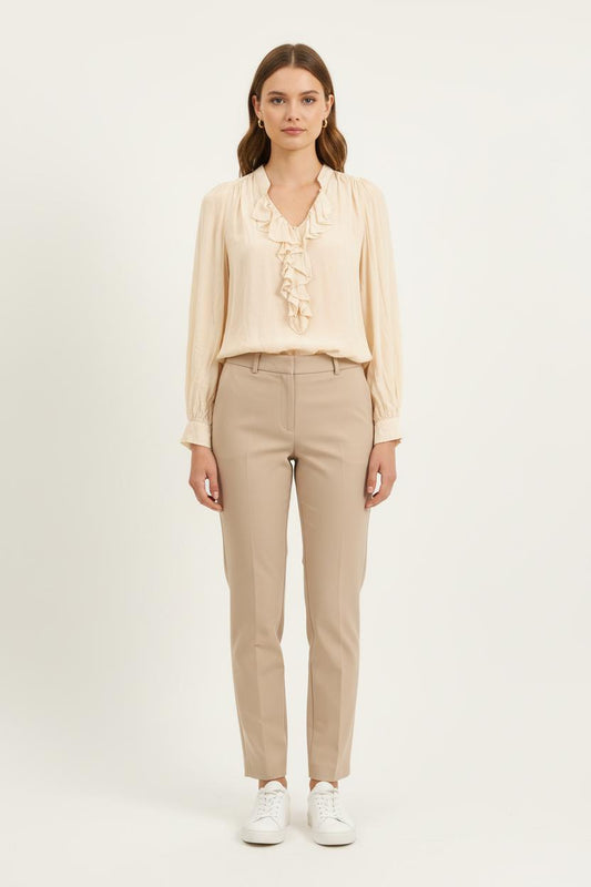 Blouse Beige - Taille S/36