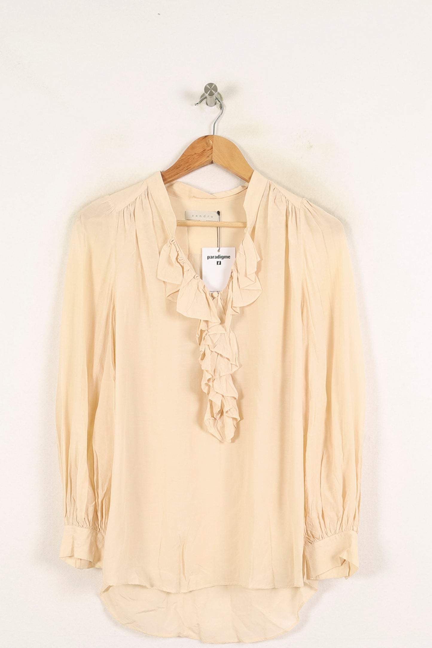 Blouse Beige - Taille S/36