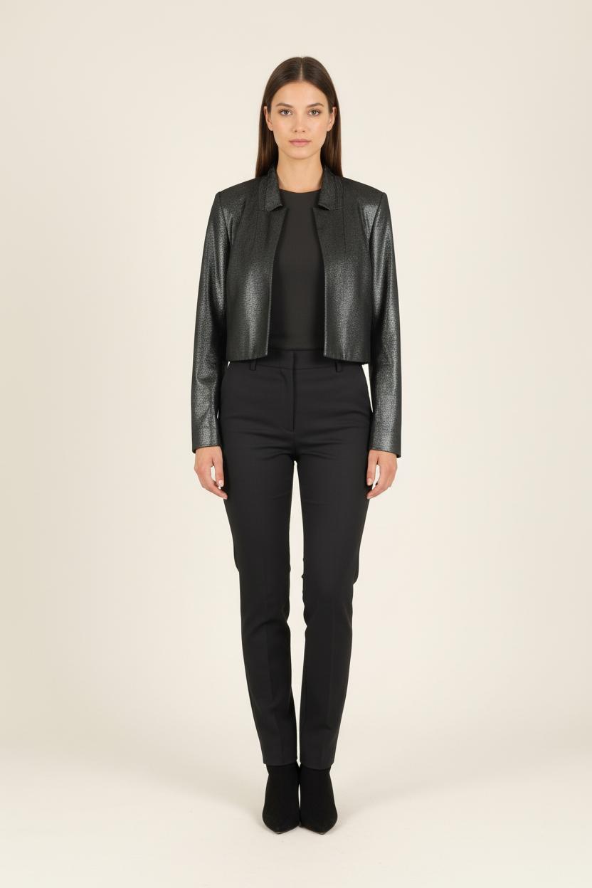 Veste Courte Noire - Taille XL/42