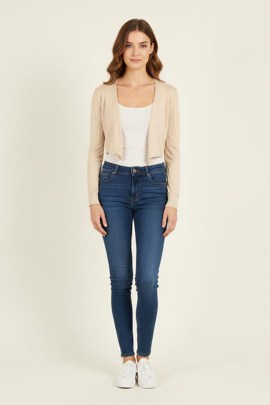 Boléro Beige - Taille S/36