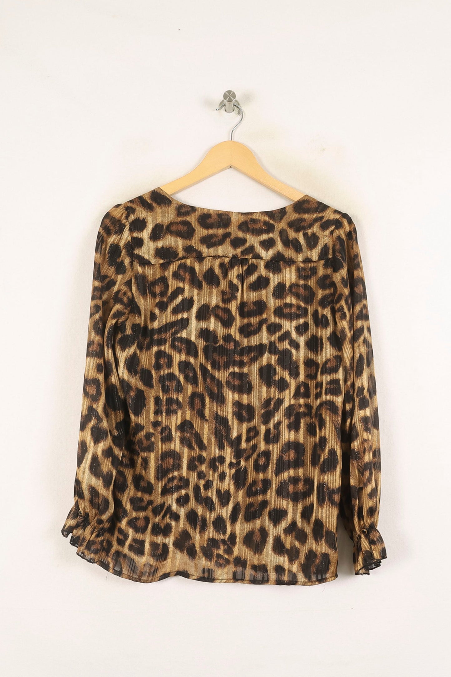 Blouse Léopard Marron et Noir - Taille S/36