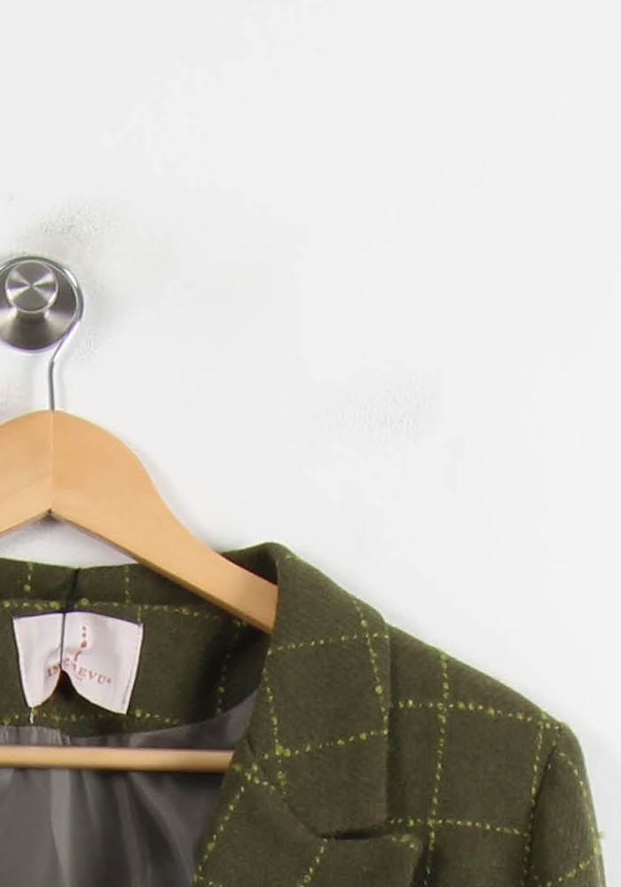 Blazer Vert à Carreaux - Taille M/38