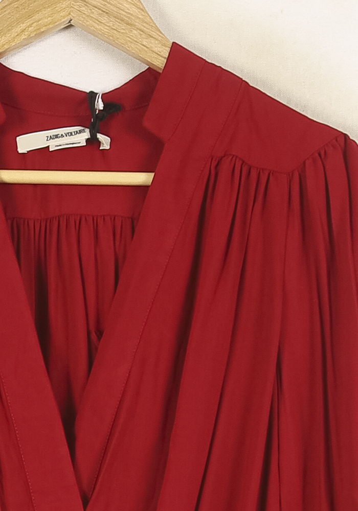 Robe Midi Bordeaux - Taille S/36