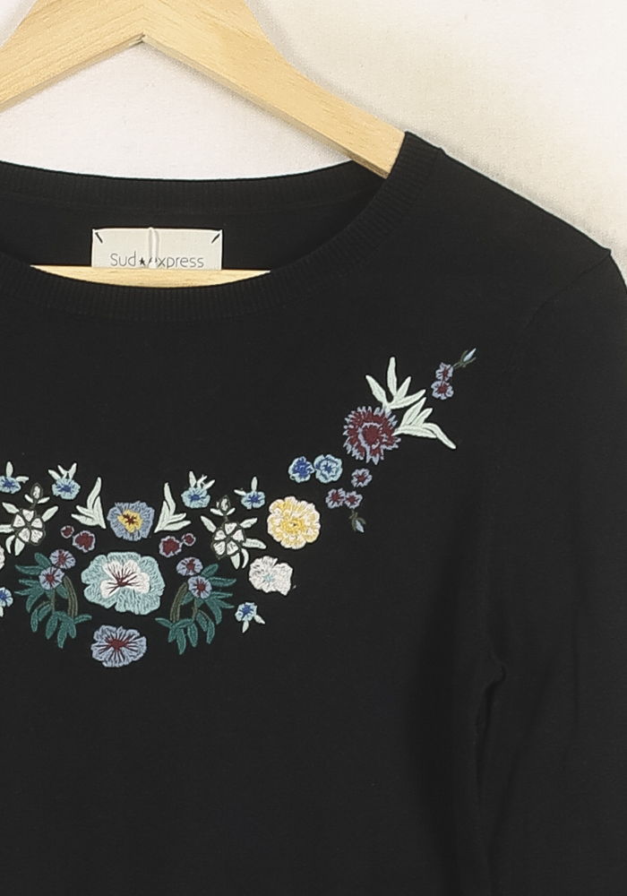 Pull Noir - Taille S/36