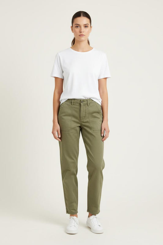 Pantalon Cargo Vert - Taille XS/34