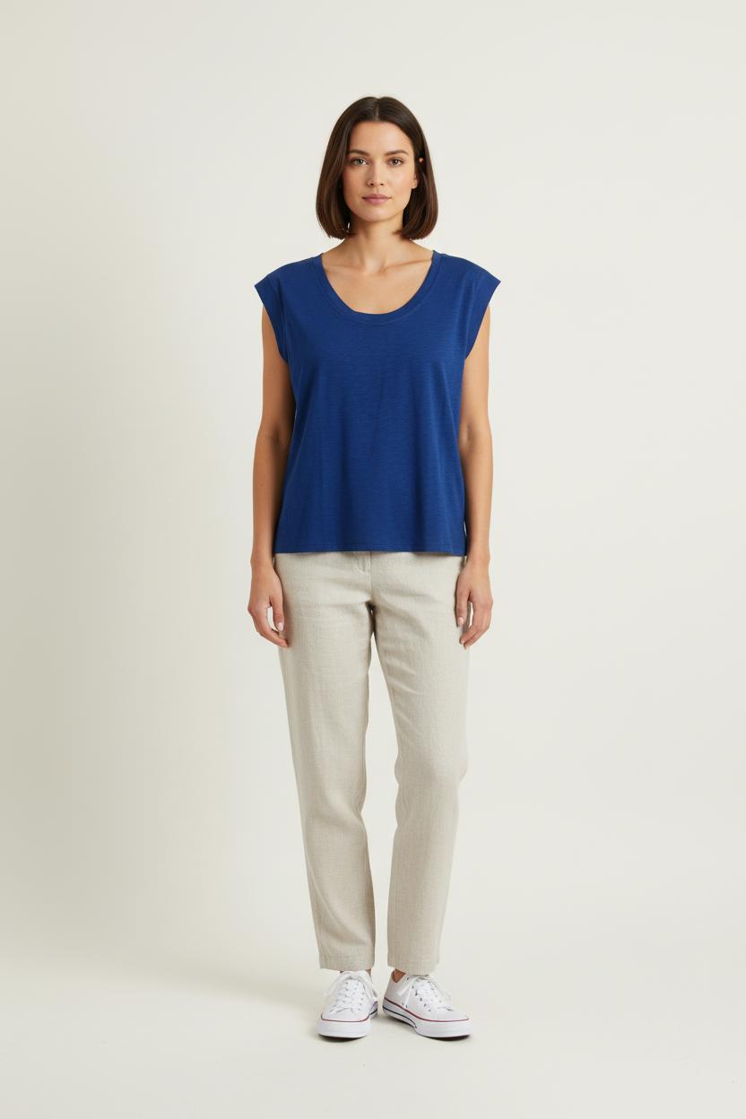 Tee-shirt Bleu - Taille S/36
