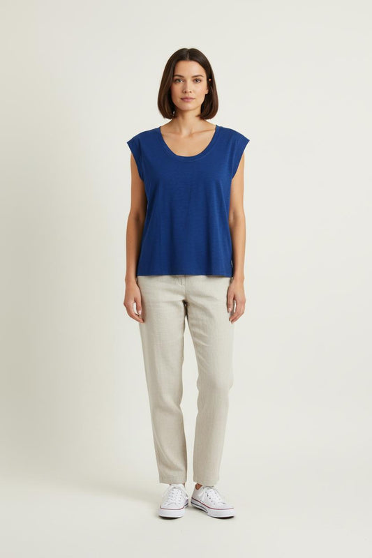 Tee-shirt Bleu - Taille S/36