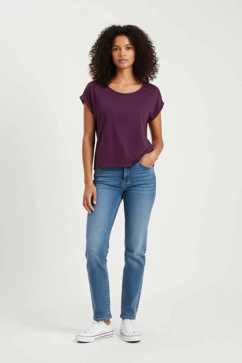 Tee-shirt Violet - Taille L/40