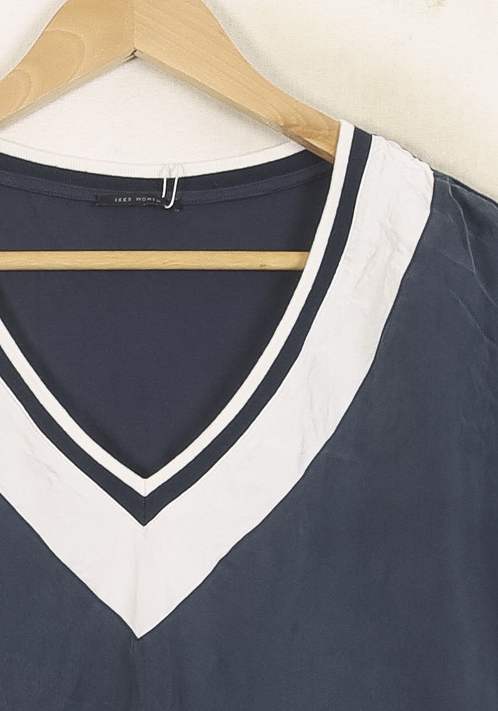 Tee-shirt Bleu et Blanc - Taille M/38