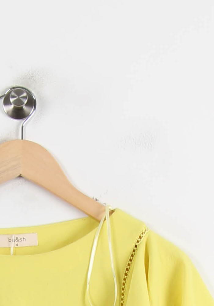 Blouse jaune - Taille XS/34