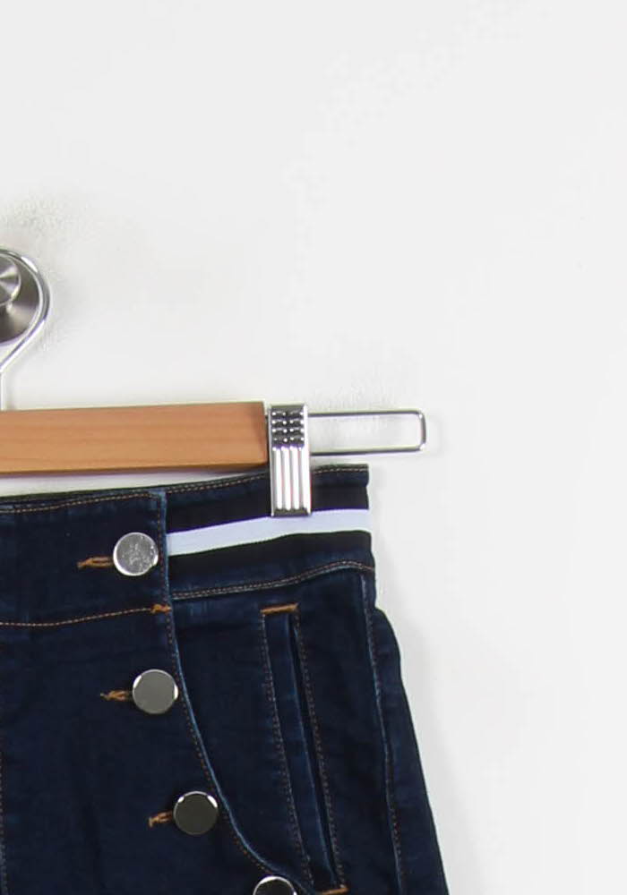 Short Taille Haute Bleu - Taille XS/34