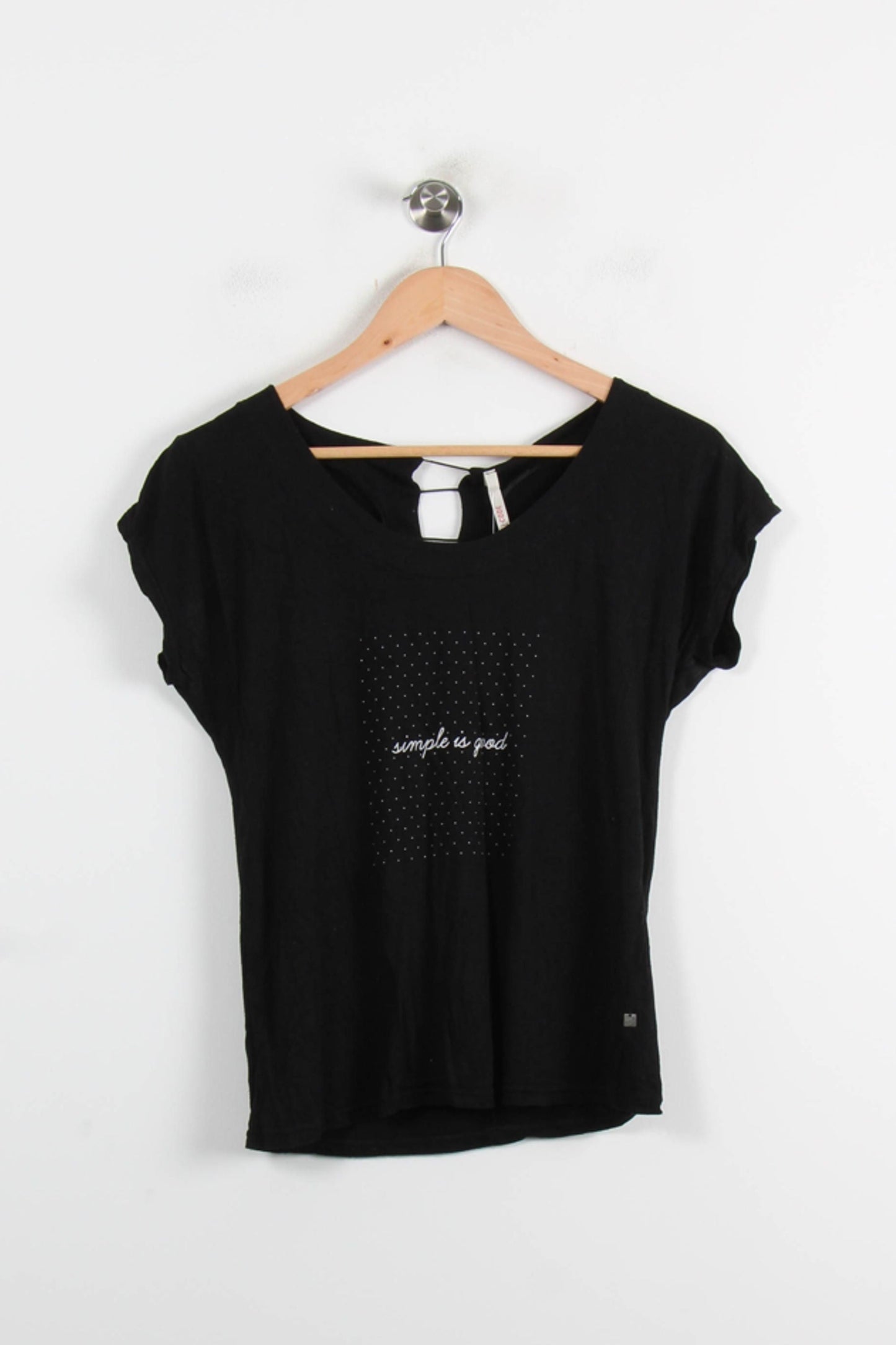 Tee-shirt Noir - Taille M/38