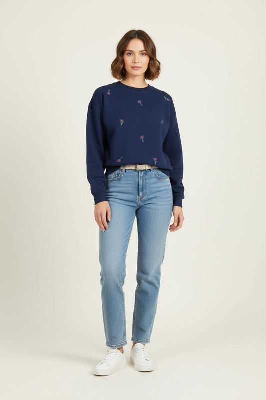 Sweatshirt Bleu - Taille S/36