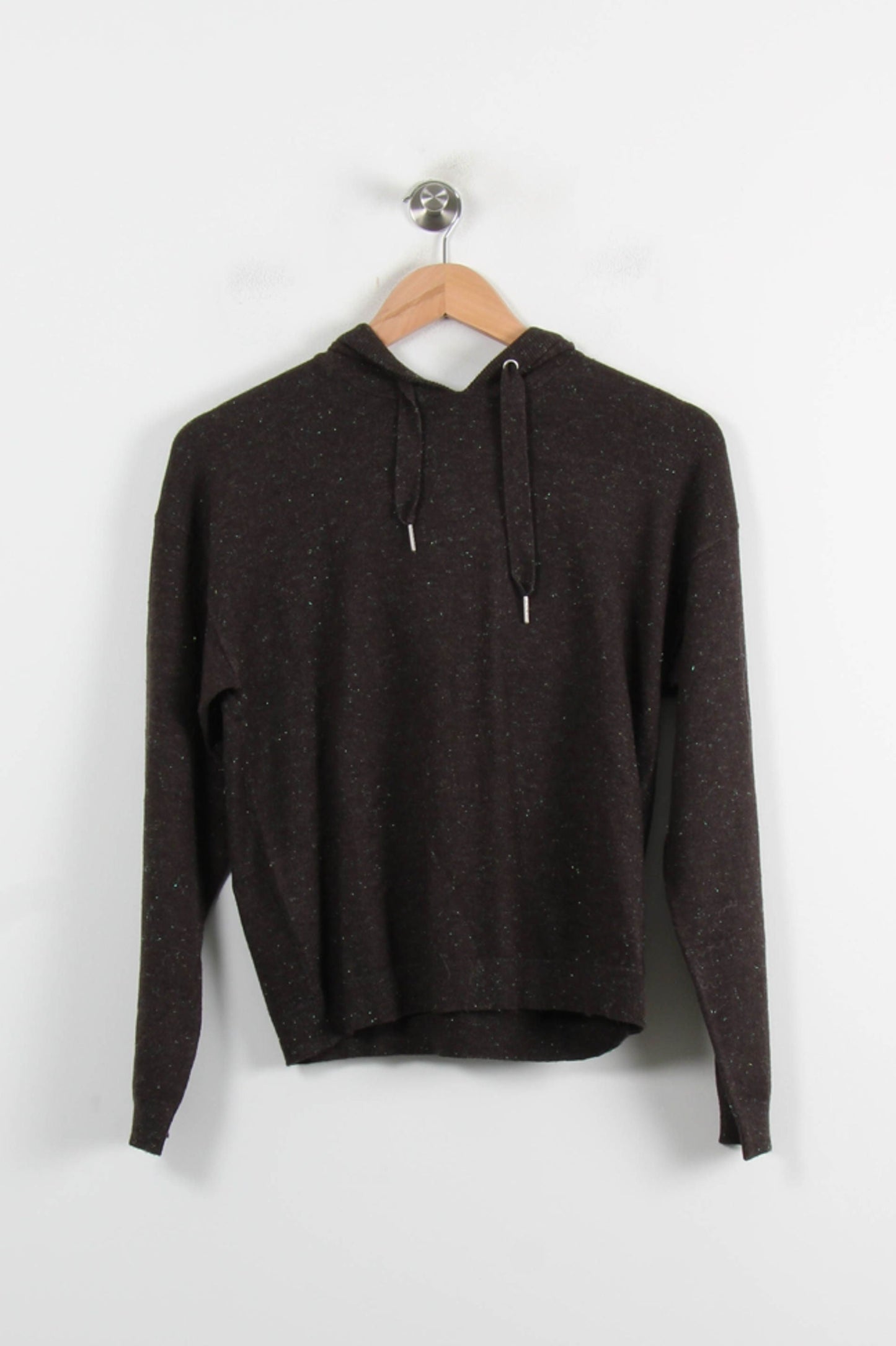Sweat à Capuche Noir - Taille S/36