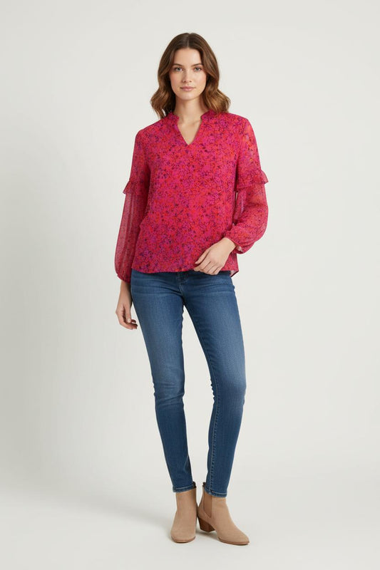 Blouse Rose - Taille S/36