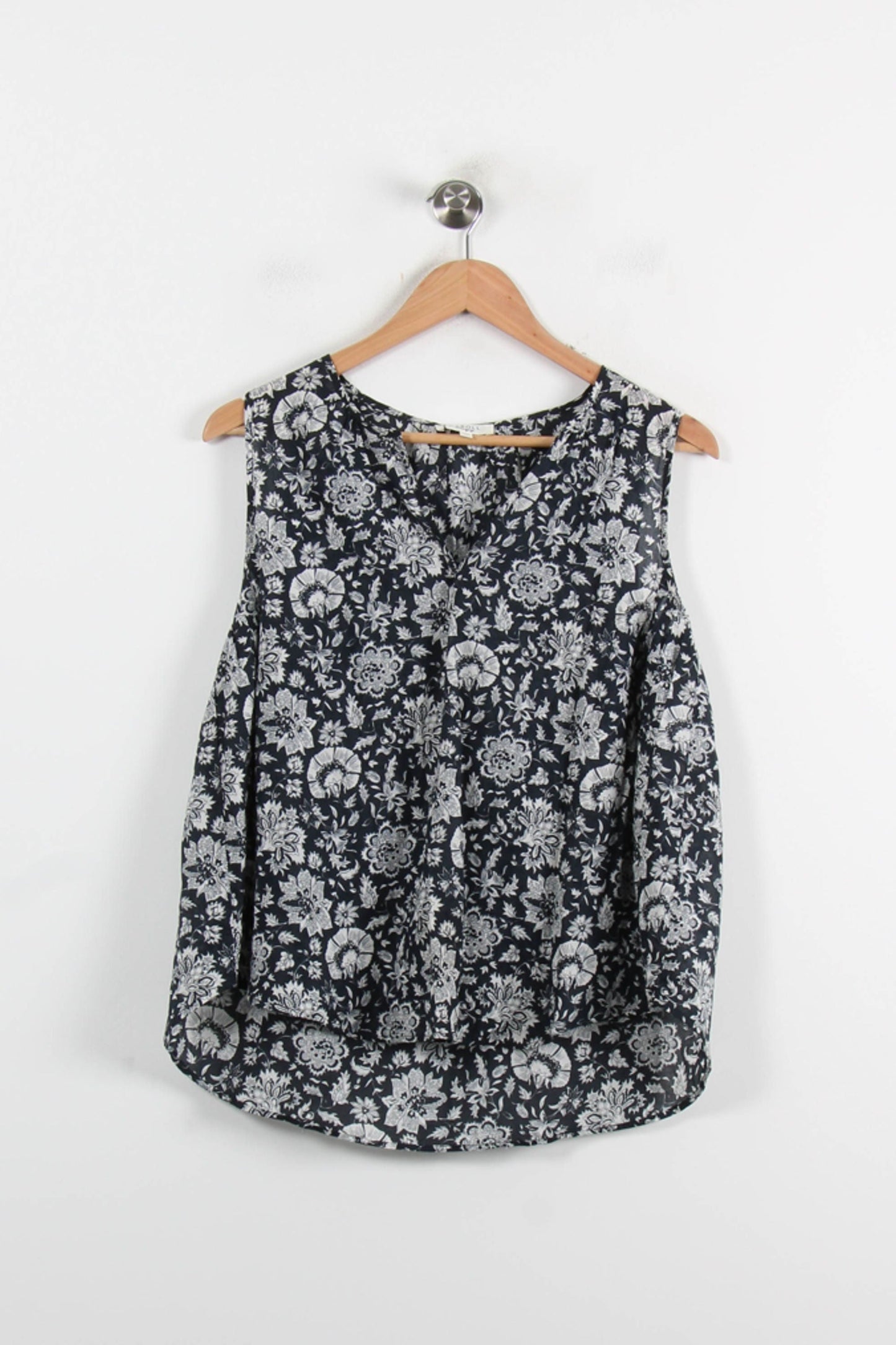 Blouse Bleu et Blanche - Taille XS/34