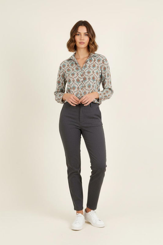 Blouse multicolore - Taille M/38