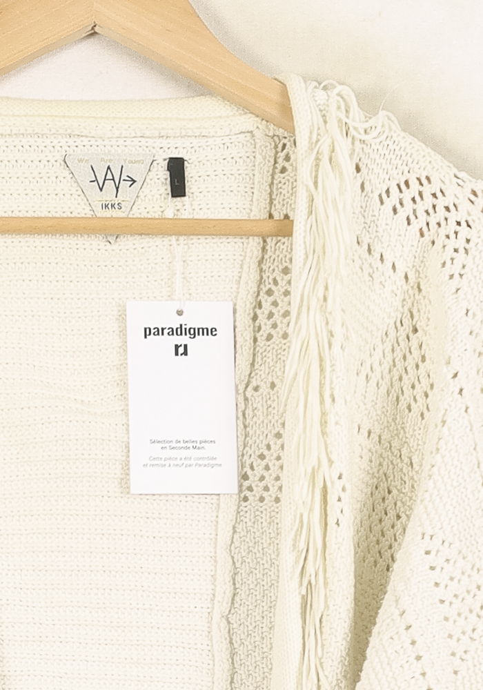 Gilet beige - Taille L/40