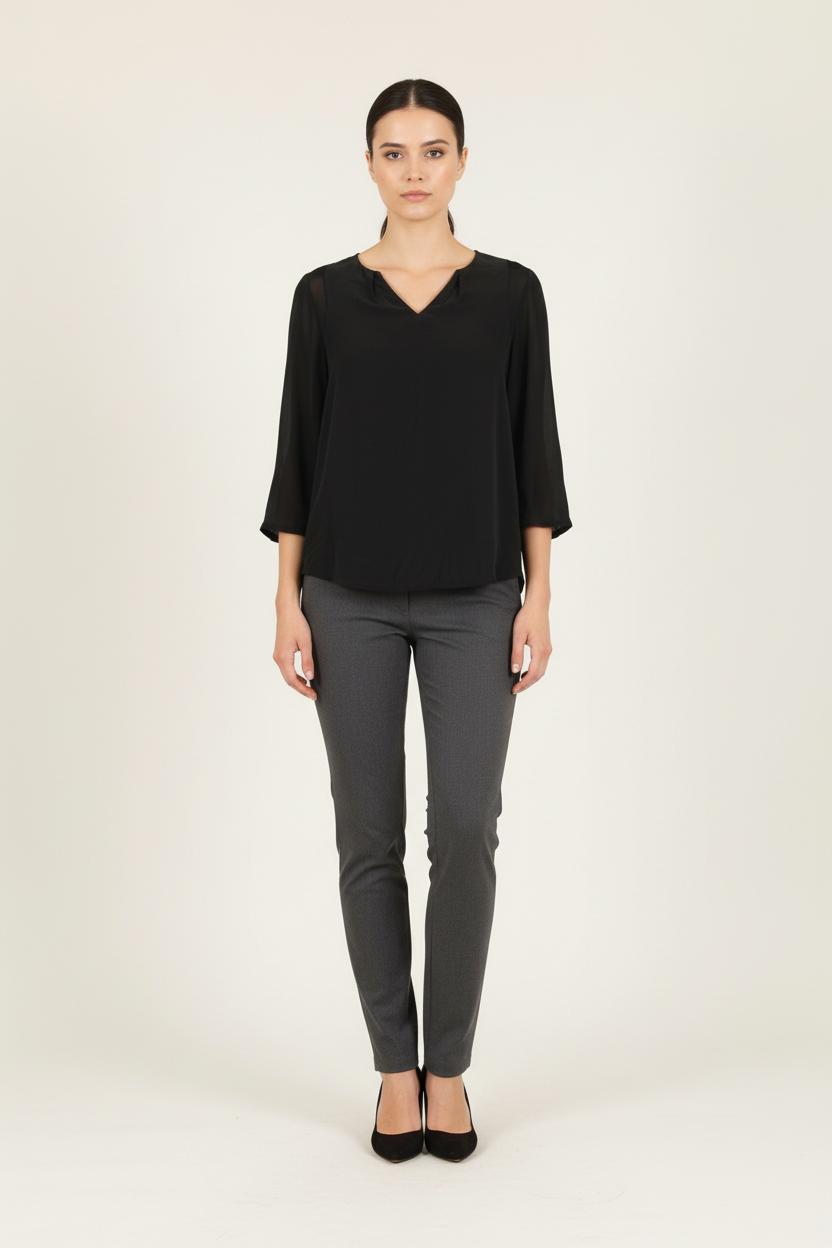 Chemisier noir - Taille M/38