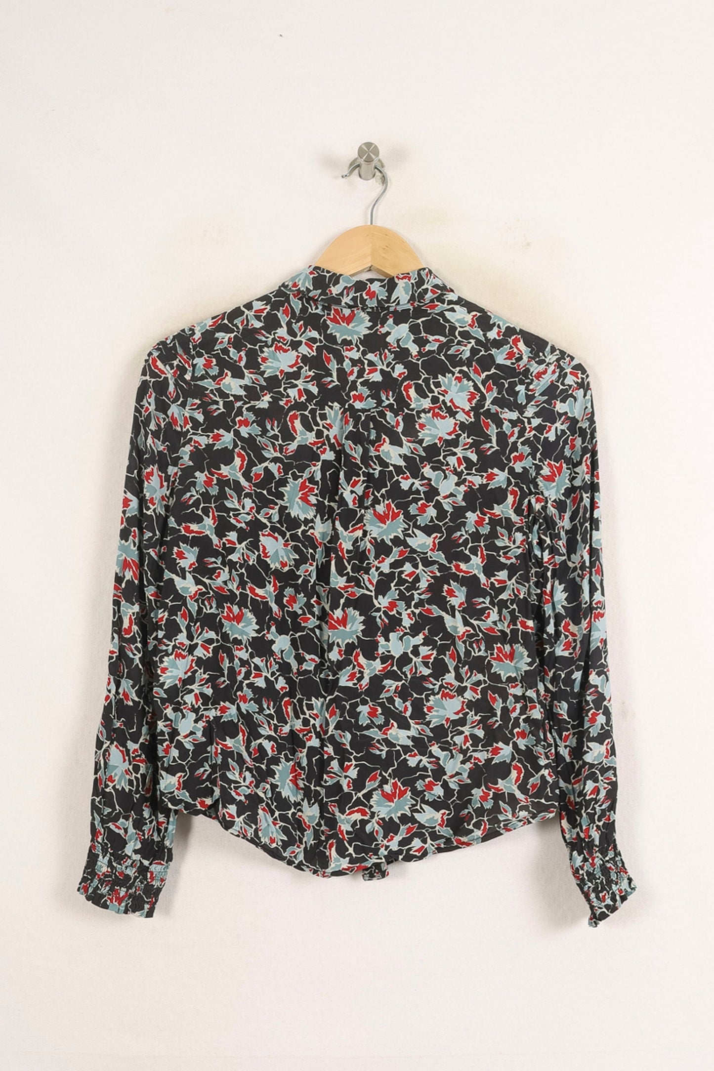 Blouse Noire et Rouge - Taille S/36