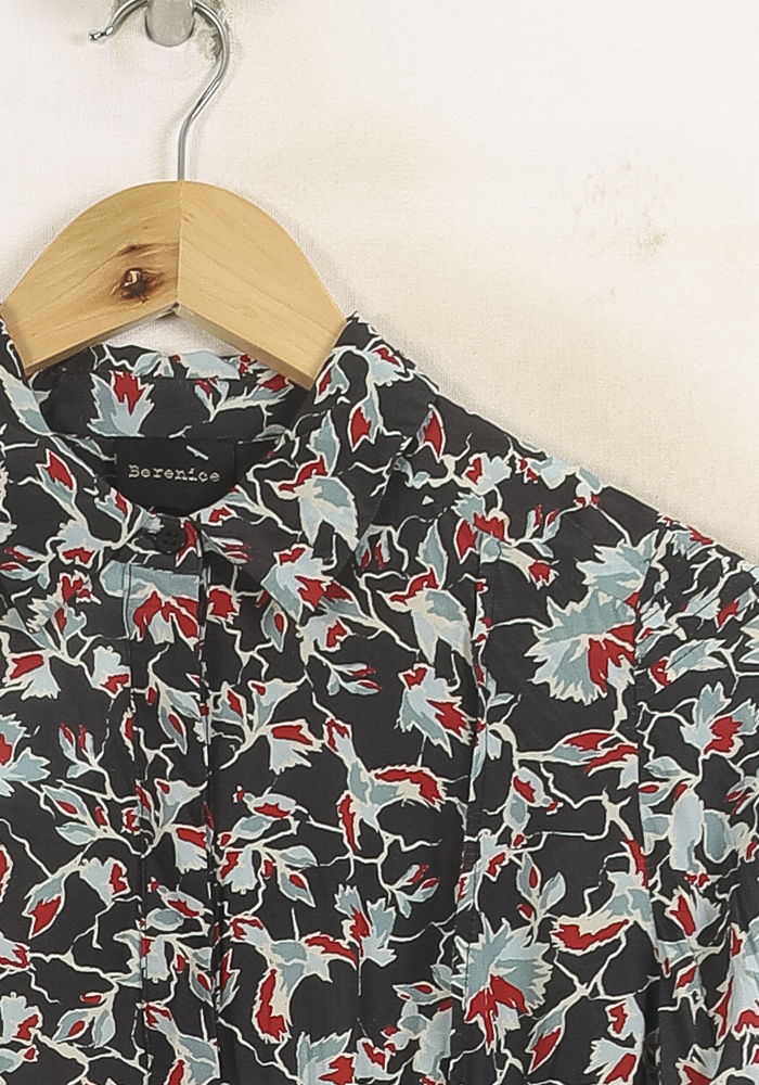 Blouse Noire et Rouge - Taille S/36