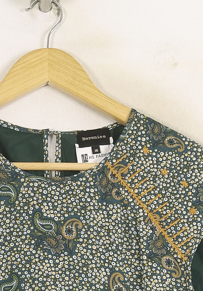 Blouse Verte - Taille S/36