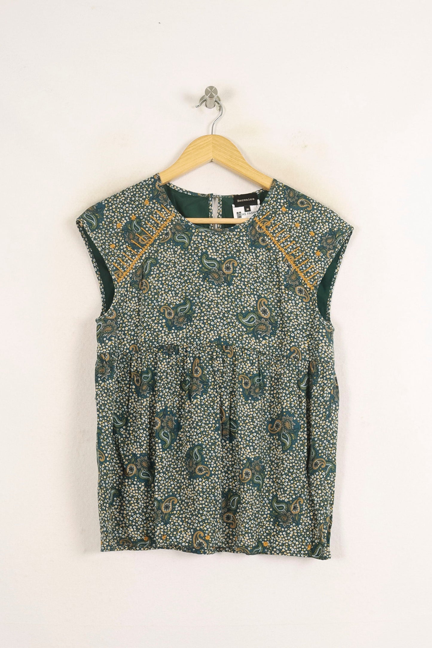 Blouse Verte - Taille S/36