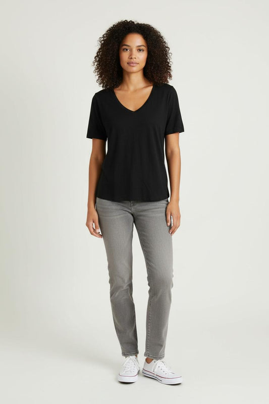 Tee-shirt Noir - Taille S/36