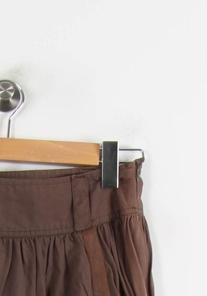 Jupe Midi Marron - Taille S/36
