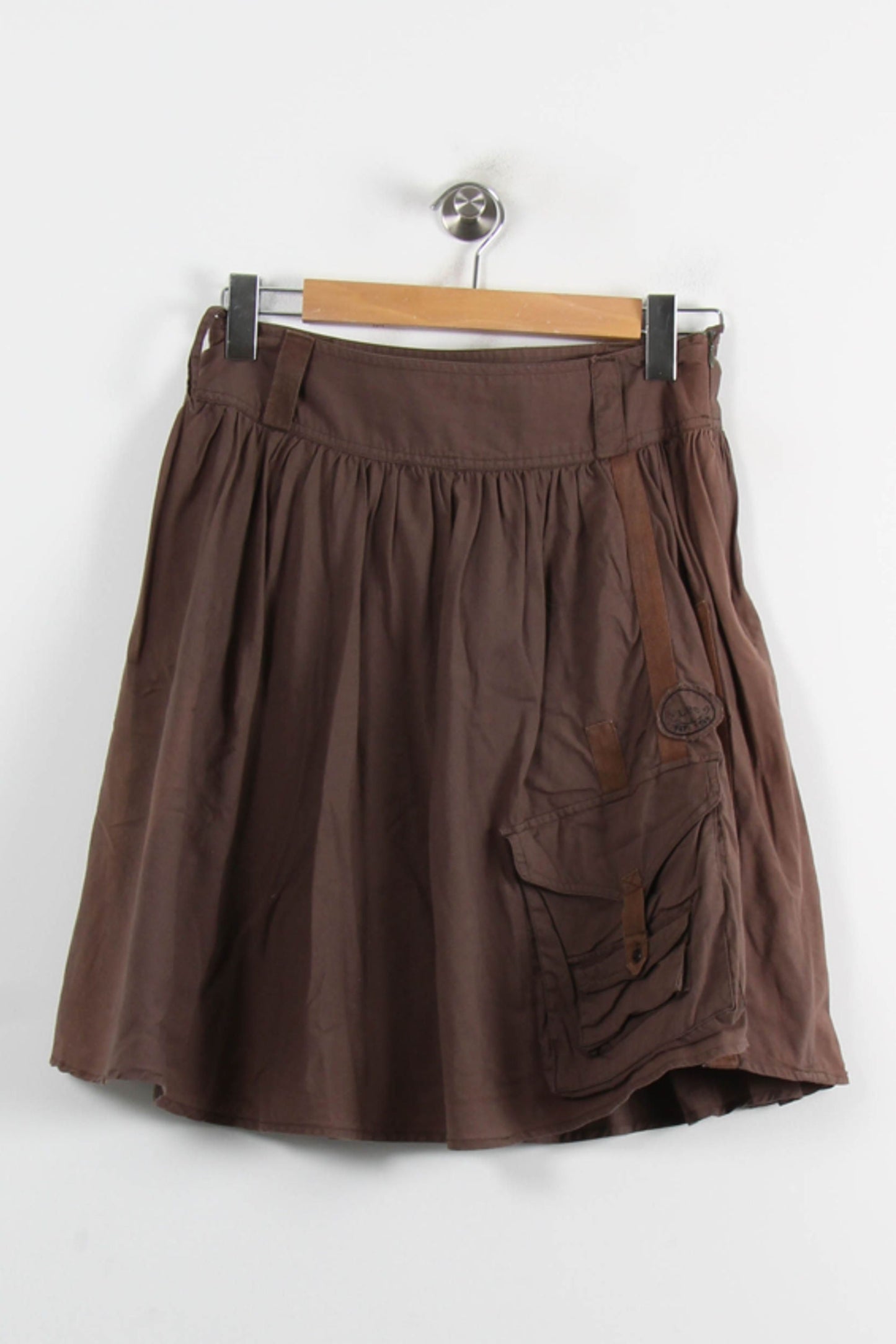 Jupe Midi Marron - Taille S/36