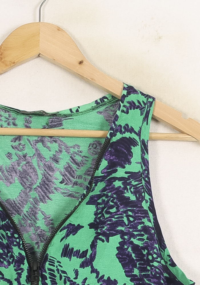 Débardeur Vert et Bleu - Taille XXL/44