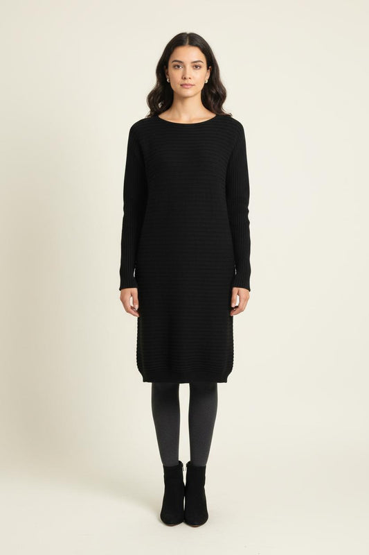 Robe Pull Noire - Taille M/38