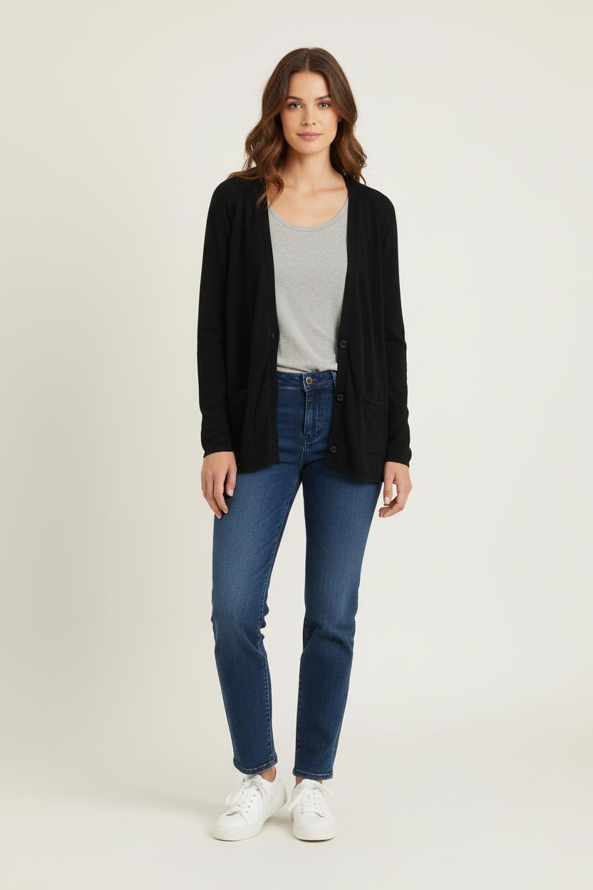 Cardigan Noir - Taille L/40