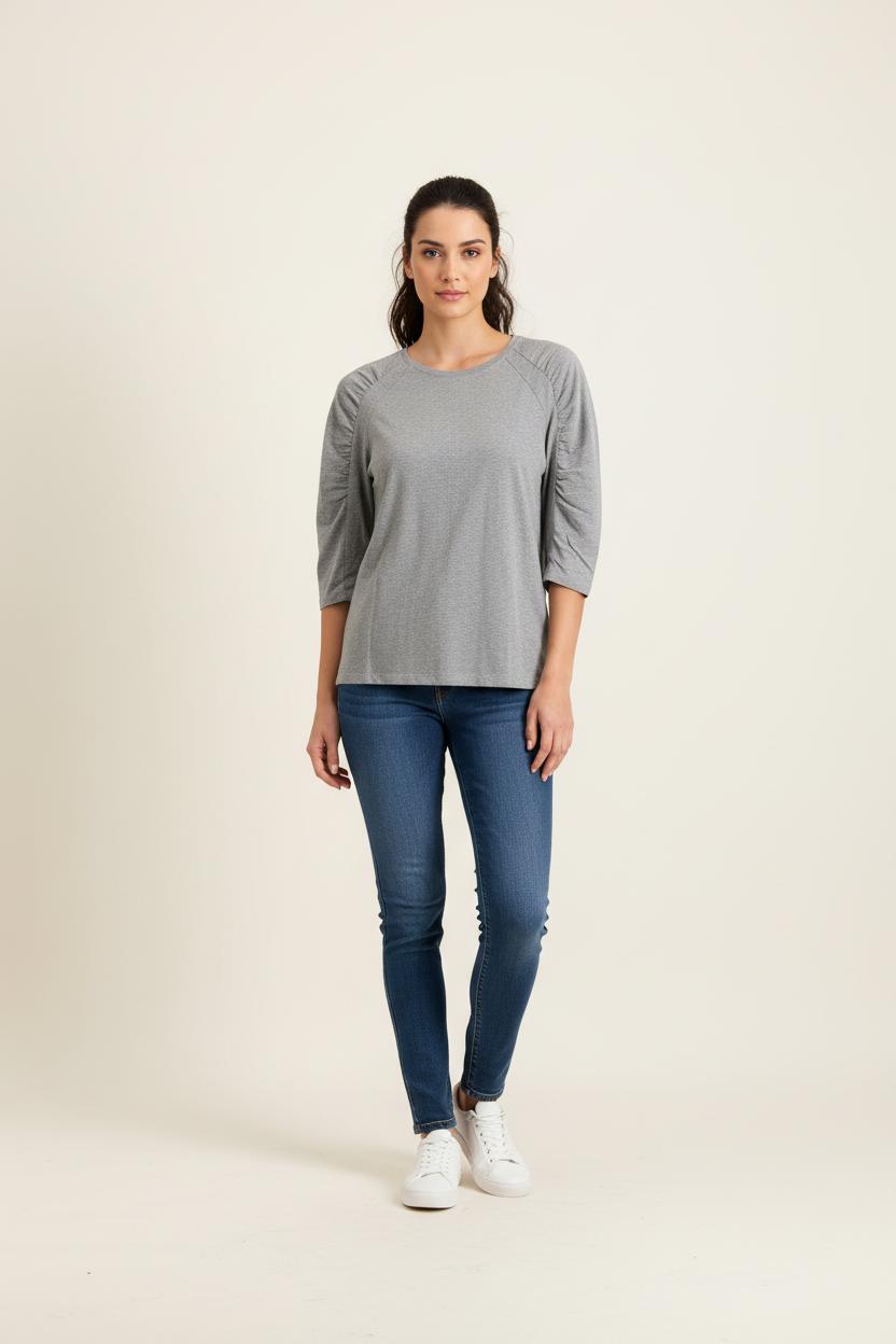 Tee-shirt Gris - Taille M/38