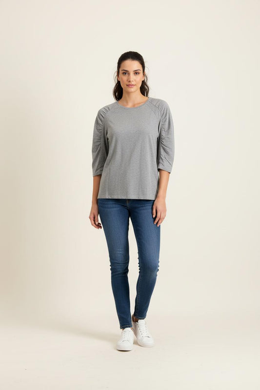 Tee-shirt Gris - Taille M/38