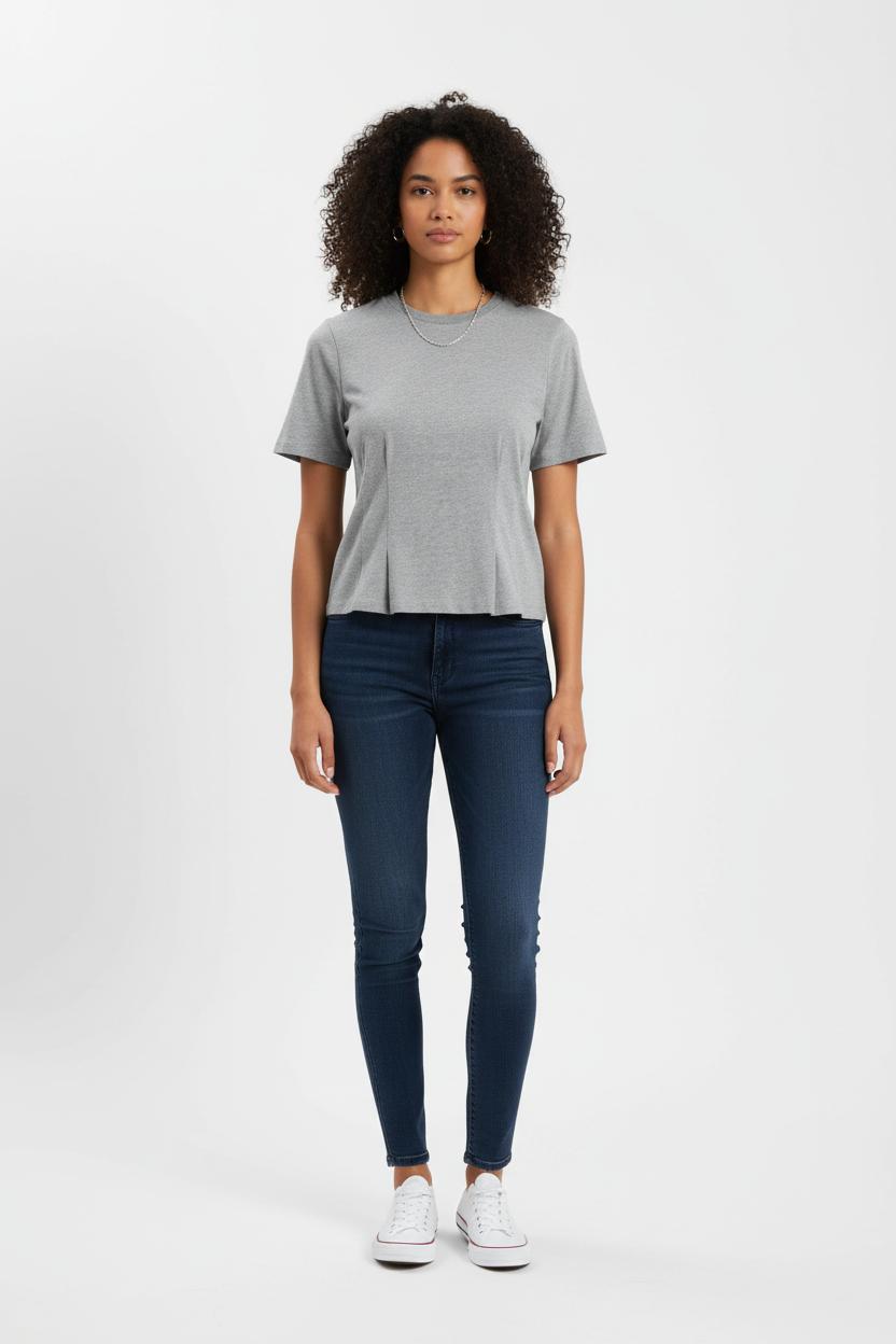Tee-shirt Gris - Taille M/38