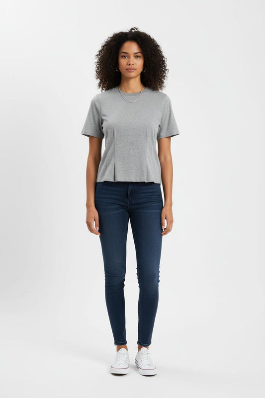 Tee-shirt Gris - Taille M/38