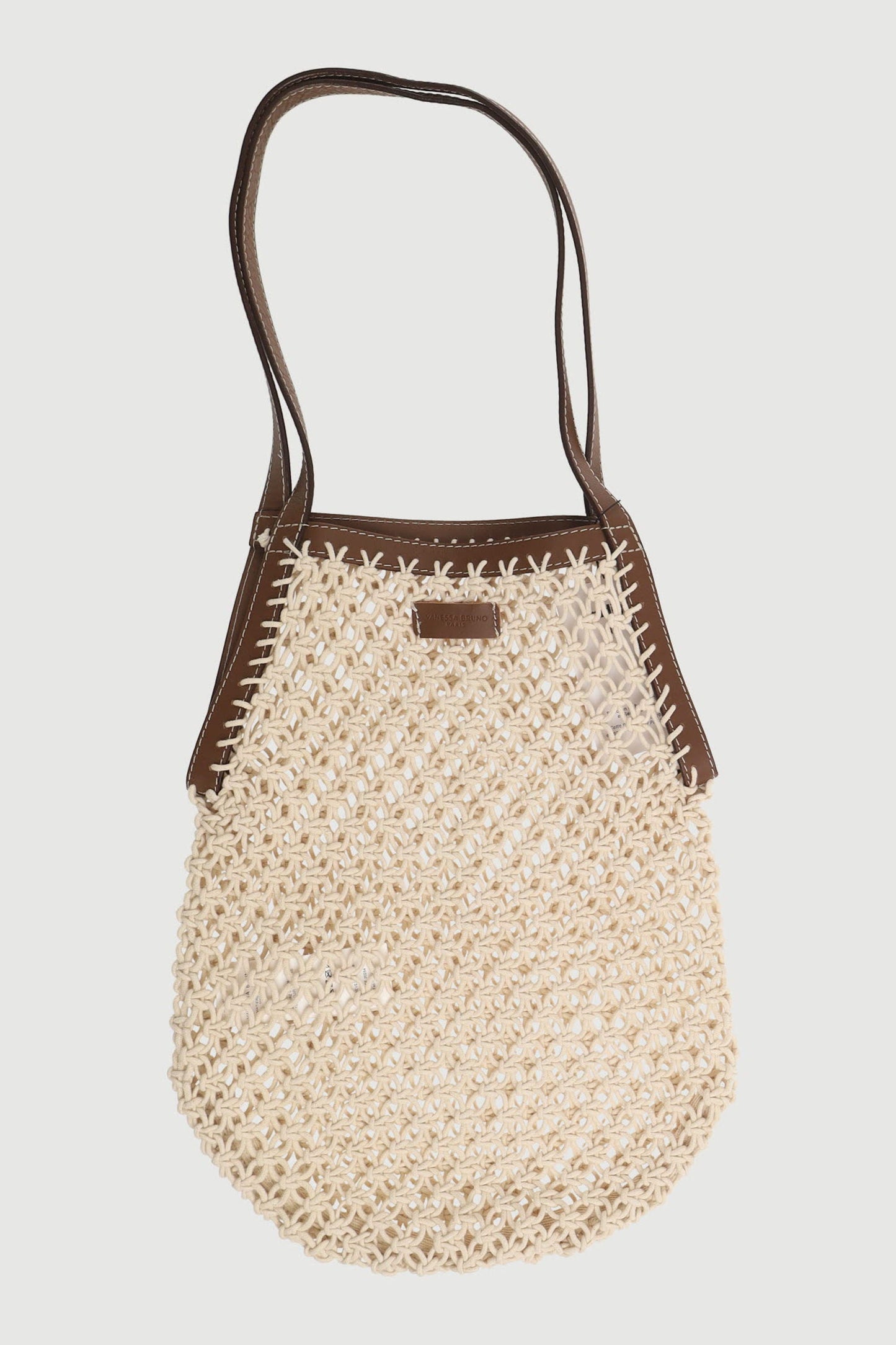 Sac Cabas Beige et Marron