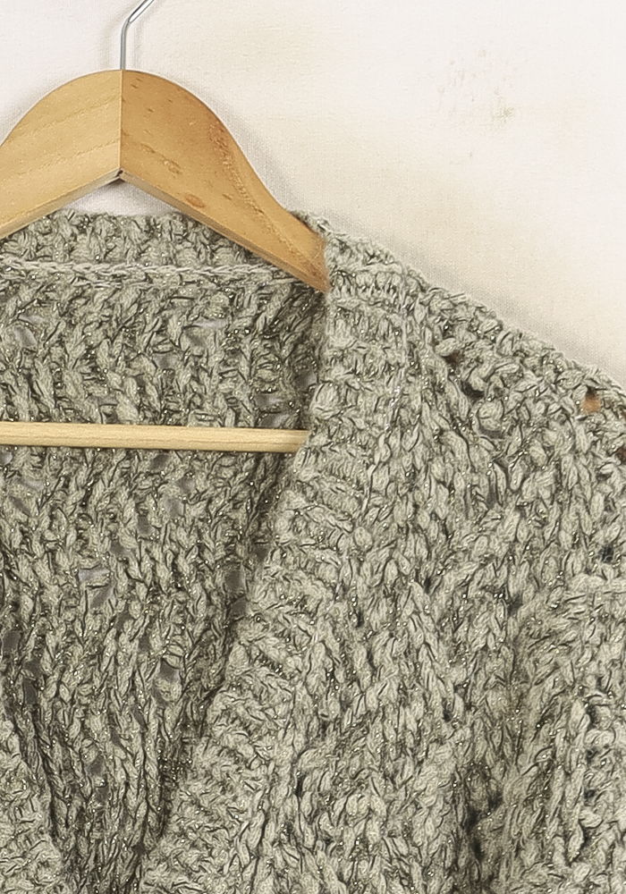 Cardigan Gris - Taille S/36