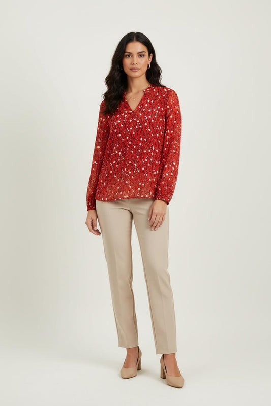 Blouse Rouge - Taille XL/42