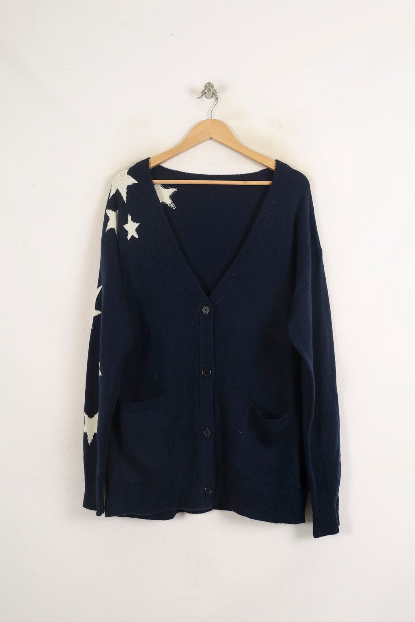 Cardigan Bleu et Blanc - Taille S/36