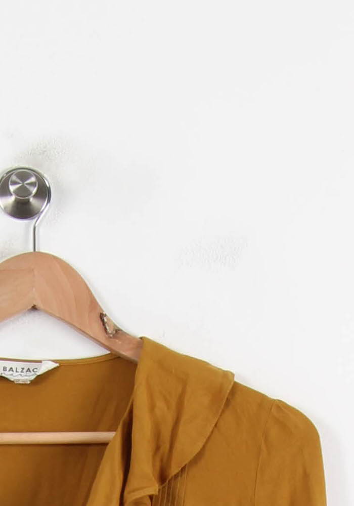 Blouse jaune - Taille S/36